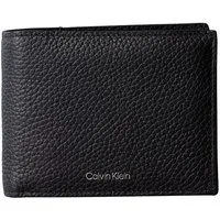 Calvin Klein Geldbörse FOIL EMBOSS TRIFOLD w/ CARD, Unisex Geldbeutel, Portemonnaie mit Logoschriftzug