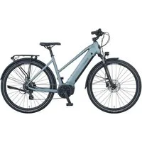 Prophete E-Bike Trekkingrad Entdecker 3.8, 8 Gang Shimano Altus Schaltwerk, Kettenschaltung, Mittelmotor, 540 Wh, Pedelec, Elektrofahrrad für Damen