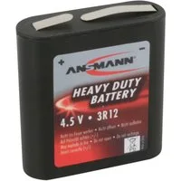 ANSMANN AG 1x 3R12 Zink-Kohle Batterie 4,5V – Faltbatterie (1 Stück) Batterie