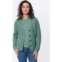 Witt Strickjacke Twinset Langarm Ripp
