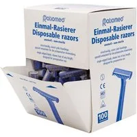 Ratiomed Einwegrasierer Hygienische und mit sehr scharfer Klinge, Spar-Set, 100-tlg., sichere Rasur, weniger Hautirritationen