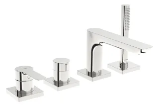 Hansa Wannenarmatur Unterputz HANSALIGNA 0644 1-strahlig 72 mm Ausld. 180 mm chr 6442473