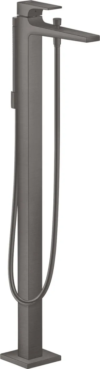 Hansgrohe Wannenmischer Metropol Fertigset zur Bodenmontage Brushed Black, 32532340 32532340