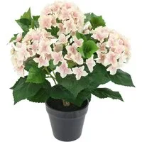 Kunstblume Künstliche Hortensie im Topf Hortensie, OTTO home, Höhe 40 cm, 40cm Realistische Kunstpflanze Blumen Deko Blumen Pflanzen