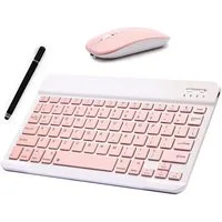 BUFO Tastatur, Maus, Eingabestift 3-in-1-Set drahtlose Bluetooth-Verbindung Tablet-Tastatur