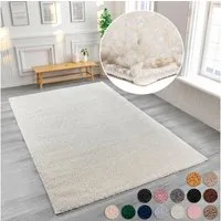 OTTO home Hochflor-Teppich Viva Shaggy, in Standard- und Premium-Qualität, 30 mm oder 45 mm Höhe, rechteckig, Uni Farben, einfarbig, weich, kuschelig, Läufer, Kundenliebling