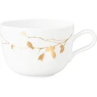 Seltmann Weiden Tasse Liberty - Golden Rose Hip, 1-tlg., Porzellan, Milchkaffeeobertasse 0,38 l