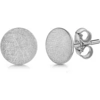 Firetti Paar Ohrstecker Schmuck Geschenk Silber 925 Ohrringe Kreis rund, Made in Germany