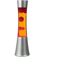 Licht-Erlebnisse Lavalampe SANDRO, Warmweiß, Retro Lampe Rot Orange 39 cm Tischlampe Tischleuchte