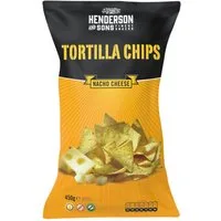 HENDERSON & SONS Knabberei, Henderson and Sons Nacho Cheese Tortilla Chips glutenfrei 450g