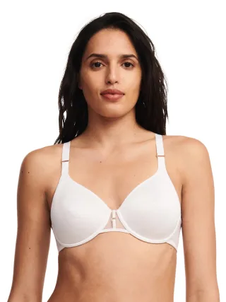 Chantelle Lingerie - Monogram Bedeckender Spacer BH weiss - Gr. - 80 C