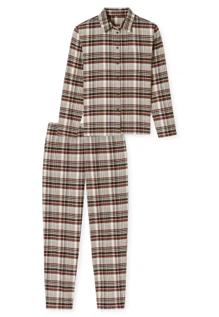 SCHIESSER - Pyjama lang multicolor 2 - Gr. - 46