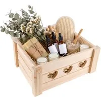 Creative Deco Holzkiste Holzkiste Geschenk Obstkiste Holz Korb ohne Deckel
