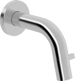 Hansa Einhandmischer Waschtisch-Batterie HANSANOVA Style 5086, mm DN15 Stahl gebürstet, 5086810180 5086810180