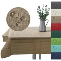 heimtexland Gartentischdecke Outdoor Tischdecke Garten Balkon Camping Tischdeko (Stück 1-tlg, 1), wetterfest I robust I UV-beständig I rutschfest I waschbar