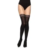 Merry Style Halterlose Strümpfe Damen microfaser halterlose Strümpfe MS 216