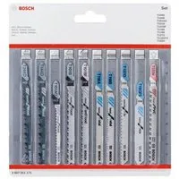 BOSCH Stichsägeblatt Stichsägeblatt-Set All in One, 10-teilig 2607011171