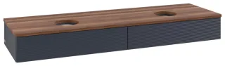 Villeroy & Boch Waschtischunterschrank Antao L17_1 1600x190x500mm mit Beleuchtung mit Struktur FK/AP L17112HG