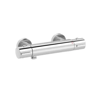 Tres Brausethermostat Aufputz Ohne Zubehör Rundes Handrad, 21716401 21716401