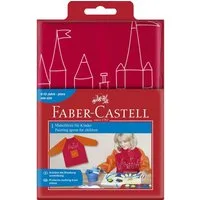 Faber-Castell Malschürze FABER-CASTELL Kindermalschürze rot/orange