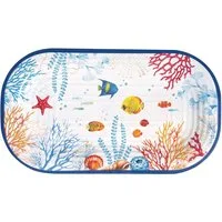 EasyLife Servierplatte Bora Bora, Melamin, Spülmaschinengeeignet, Mehrfarbig, Unterwasser, H: cm