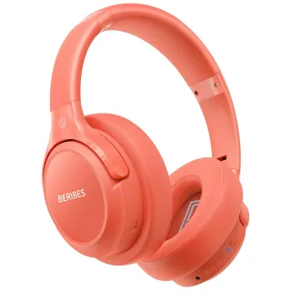 Beribes Over-Ear Kopfhörer [kabellos] orange