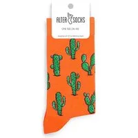 AlterSocks Freizeitsocken Lustige Socken Kaktus Socken Damen & Herren Unisex Größe 36 – 45