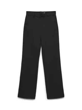 VERO MODA - VMMAYA MW STRAIGHT SOLID PANT NOOS Black - Gr. - 30