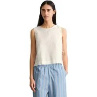 Marc O'Polo DENIM Blusentop aus Leinen-Baumwolle-Mix