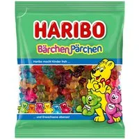 HARIBO Süßigkeit, Haribo Bärchen Pärchen unterschiedlichen Geschmackskombinationen 160g