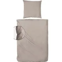 Primera Bettwäsche Primera Stone-Washed Flanell, Flanell, 2 teilig, Bettwäsche aus samtig weicher angerauter Baumwolle, ab Gr. 135x200 cm