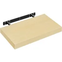Woltu Wandregal, Wandboard CD DVD Regal Bücherregal Holz Board