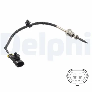 Delphi Abgastemperatursensor Chevrolet Cruze 2,0 TS30204