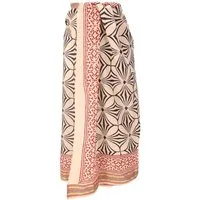 Guru-Shop Sarong Leichter Pareo Schal, Sarong, handbedrucktes..