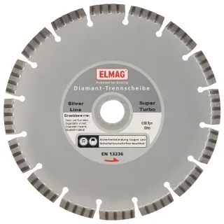 ELMAG Diamantscheibe PREMIUM LINE - ASPHALT (Bohrung: 25,4 mm) - 61541