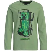 Minecraft Langarmshirt Langarmshirt Minecraft Creeper Gamer Kinder Jungen langarm Shirt