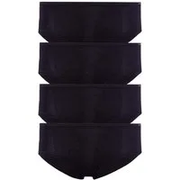 Skiny Slip Basic modische Pantys, Logo, im 4er SPARPACK