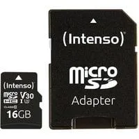 16 GB microSDHC, Speicherkarte UHS-I U1, Class 10
