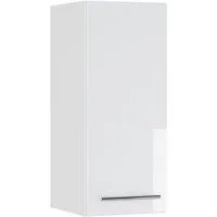 Vicco Hängeschrank Fame-Line, Weiß Hochglanz/Weiß, 30 cm (1-St)