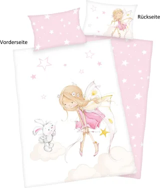 Baby Best Babybettwäsche "Little Fairy" mit niedlichem Feen-Motiv