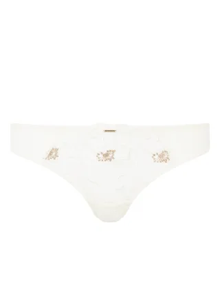 Chantelle Lingerie - FLEURS Tanga elfenbein/gold - Gr. - 42