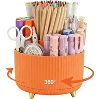 TUWENA Organizer Um 360° drehbarer Stifthalter für den Schreibtisch