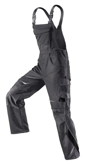 KÜBLER PULSSCHLAG Latzhose anthrazit/schwarz 26 - 3324 5353-9799-26