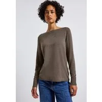 STREET ONE Strickpullover mit U-Boot-Ausschnitt