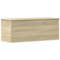 vidaXL Aufbewahrungsbox Truhe Sonoma-Eiche 90x35x35 cm Holzwerkstoff (1 St)