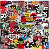 LuxusKollektion Aufkleber Aufkleber Rock Punk Metal Auto Motorrad Laptop Helm De-rock Sticker