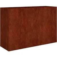 vidaXL Hochbeet Hochbeet 120x40x80 cm Cortenstahl (1 St)