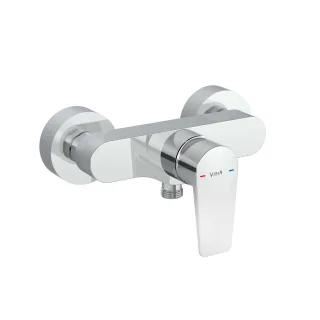 VitrA Flow Square Einhebel-Brausearmatur Aufputzmontage Chrom,A42931EKM A42931EKM