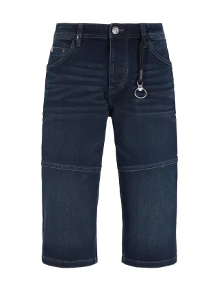 Tom Tailor - Morris Shorts dark stone blue black denim - Gr. - 40