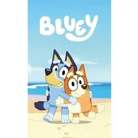 Bluey Handtücher Bluey Handtuch 30x50cm – Weiches Tuch für Kinder, 100% Baumwolle (1-St)